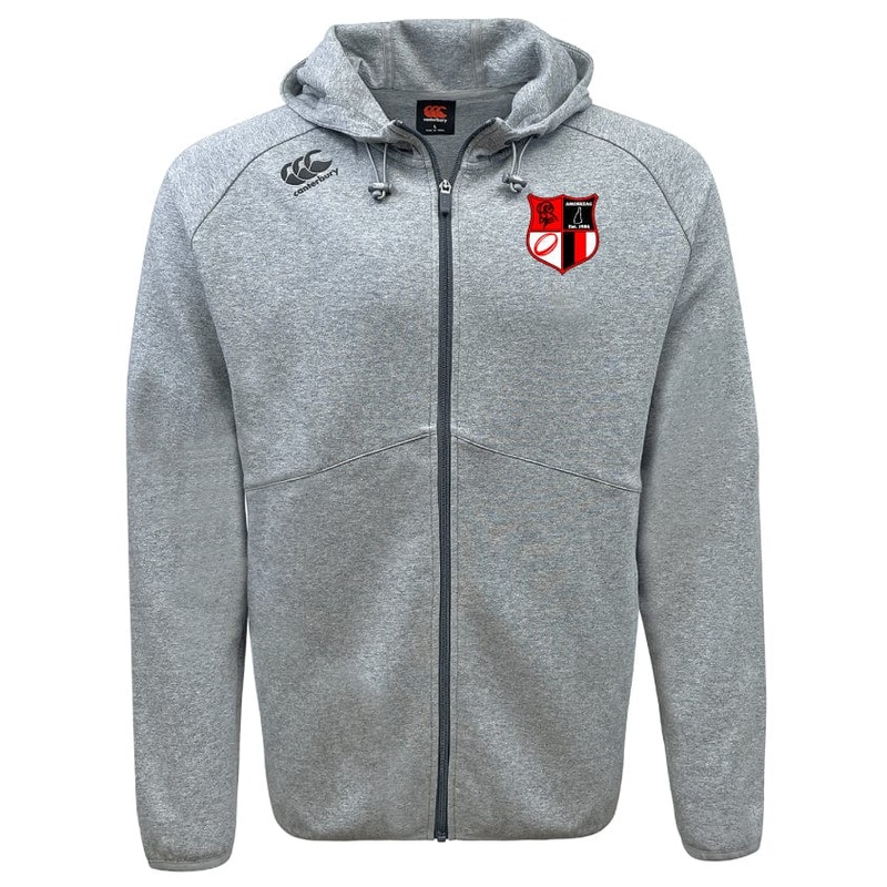 Amoskeag Rugby Club Tempo Vapodri Full-Zip Hoodie by Canterbury XS Black