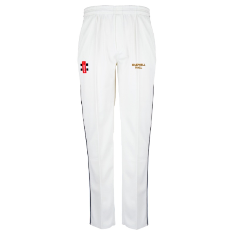 Maidwell Hall School Child’s Ivory / Navy Matrix V2 Trousers-Junior 5 – 6 Yrs