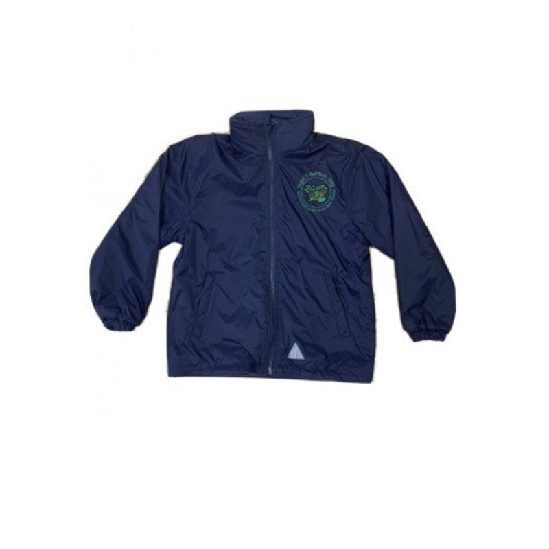 Ysgol Y Berllan Deg Rain Jacket 3/4 NAVY