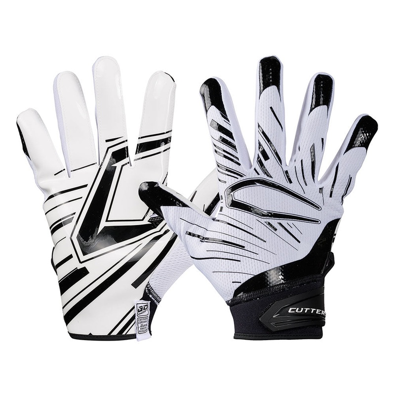 Game Day Pro Receiver Gloves White Youth-XS