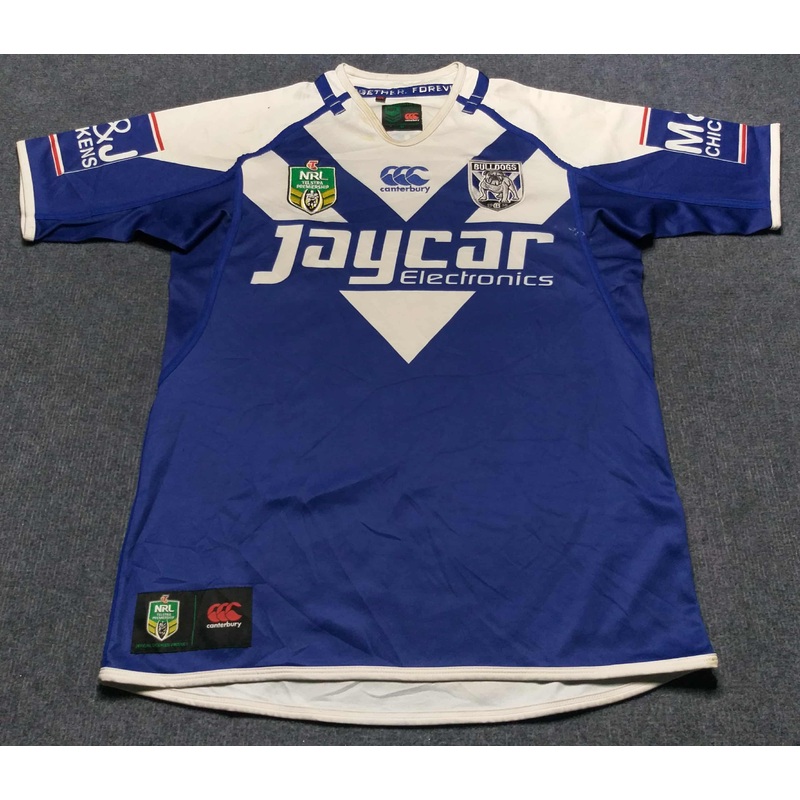 2013 Canterbury Bulldogs Away Jersey – M