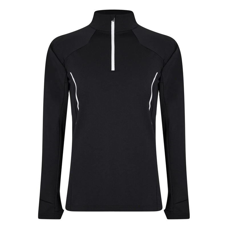 Descente Mens Garret Half Zip Fleece X Large Black