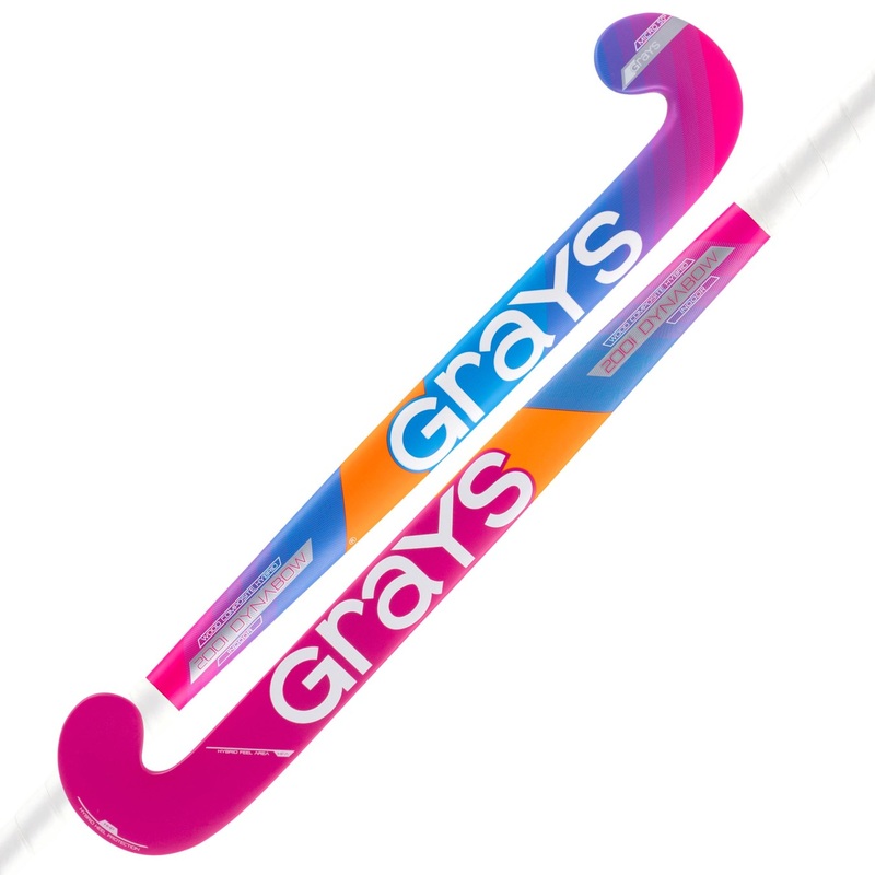 200i Ultrabow Indoor Hockey Stick Blue/Pink 36.5 inches