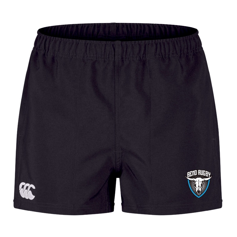 Bend Rugby Player’s Drill Short by Canterbury 6 Black