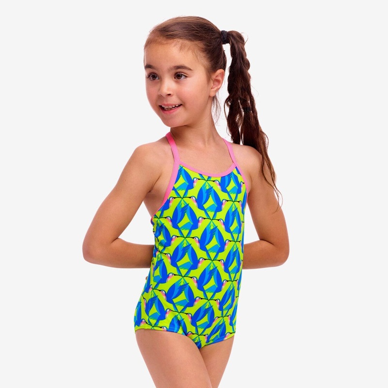 Funkita Toddler Girls Printed One Piece – Tweety Sweet 5