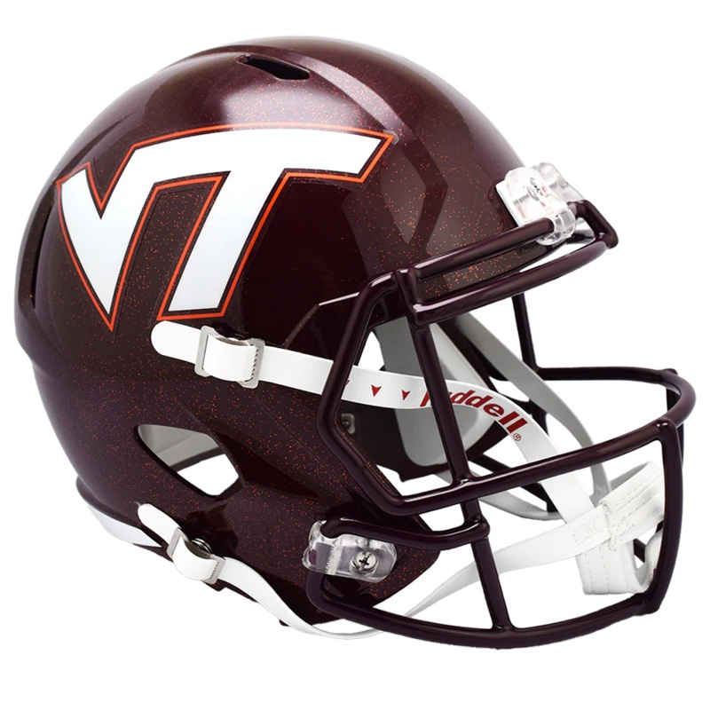 Virginia Tech Hokies Replica Riddell Speed Helmet