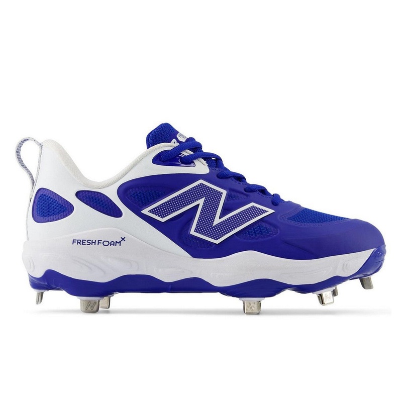 New Balance Womens Fresh Foam VELOv4 Metal Fastpitch Cleats TEAM ROYAL SZ 5