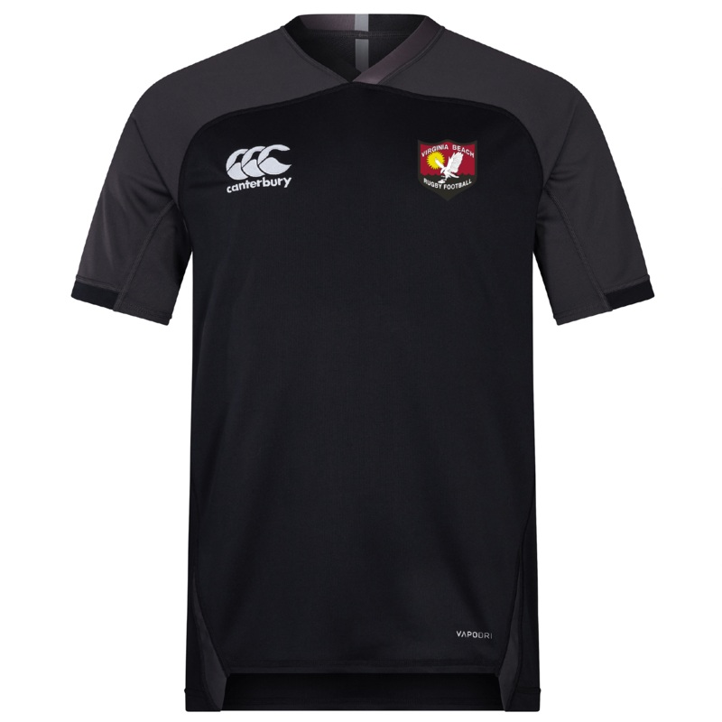 Virginia Beach RFC Vapodri Evader Jersey by Canterbury XS Black
