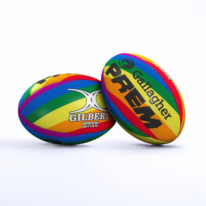Rainbow Prem Rugby Ball 25-26 Sz 5