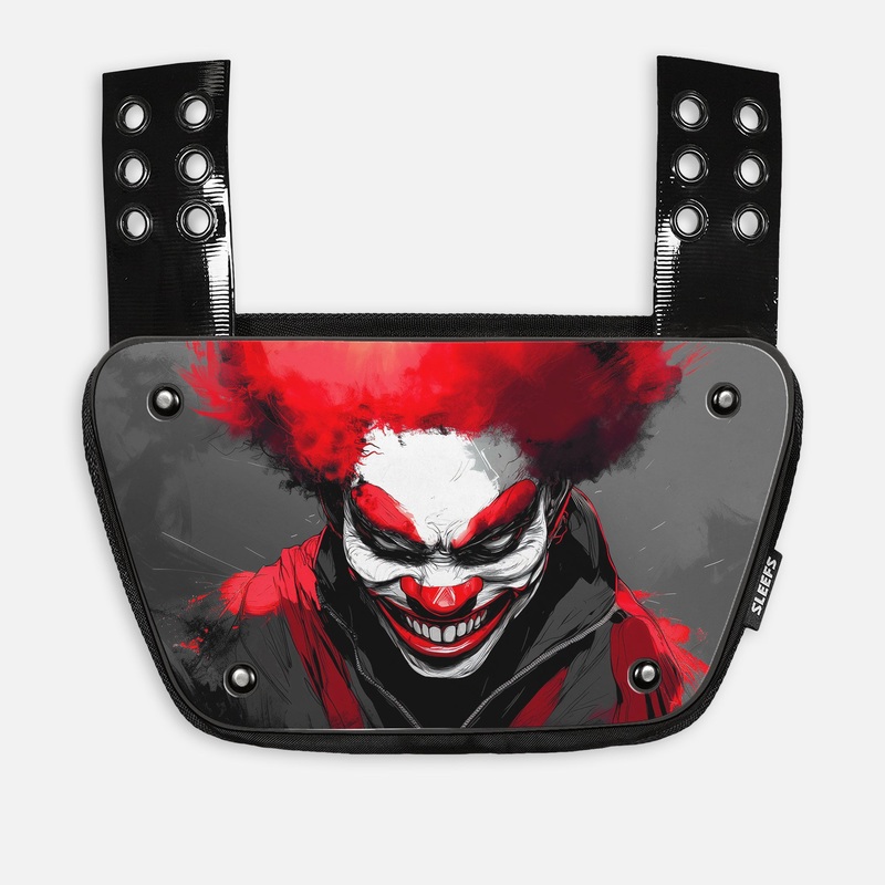 Red Hair Clown Sticker for Backplate SLEEFS Adult Multicolor