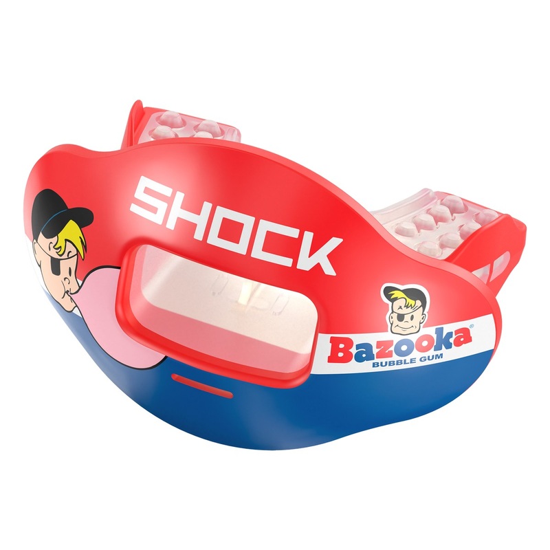 Shock Doctor Max Air Flow Bazooka Joe Bubble Gum Flavored Mouthguard