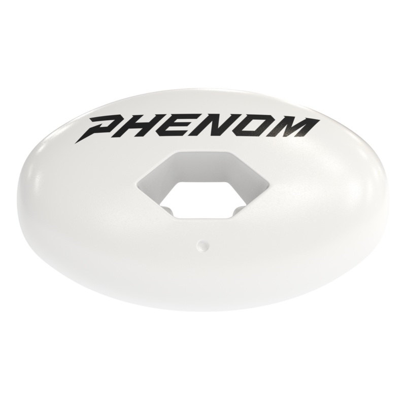 White Hexa-Flow Mouthguard