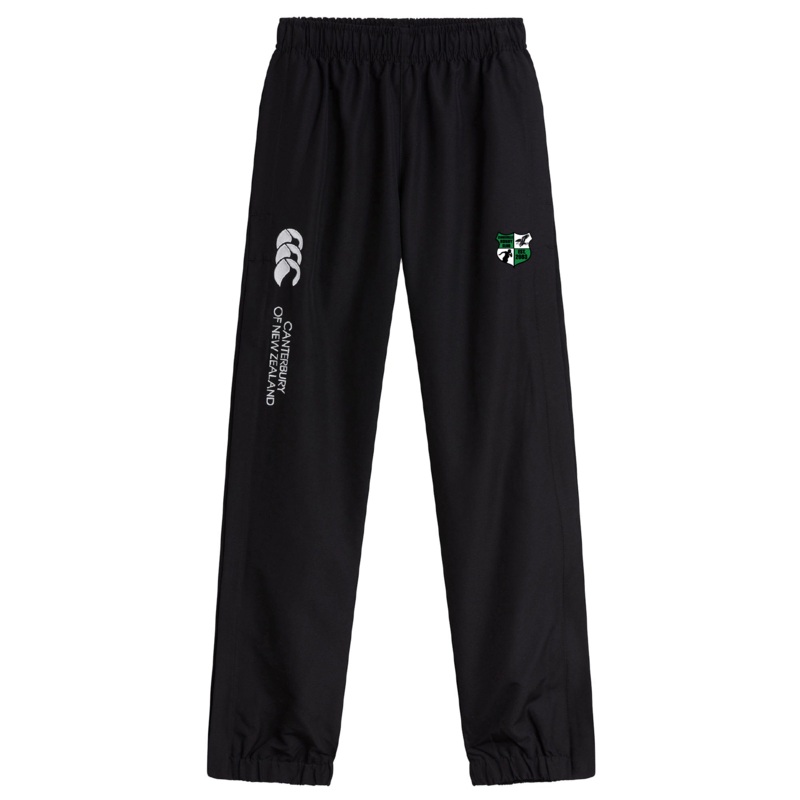 Zionsville Rugby Cuffed Hem Stadium Pant by Canterbury Y4 Black