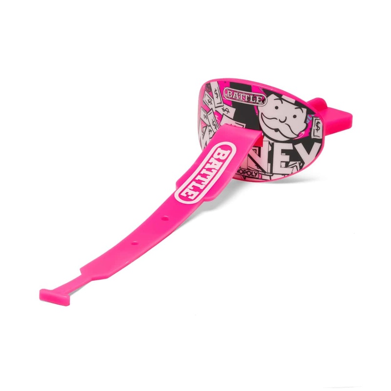 Money Man Speed Football Mouthguard with Connected Thick Strap