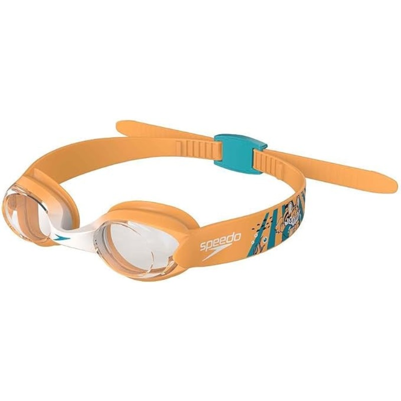 Speedo Illusion Age 2-6 Goggles – Orange/Green