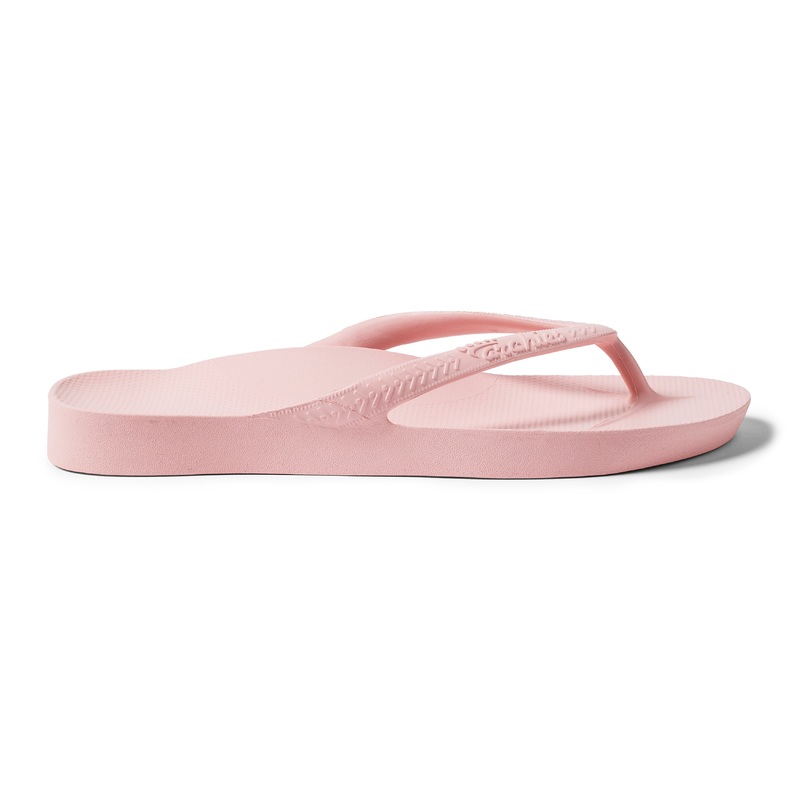 Archies Arch Support Thongs Pink US 4
