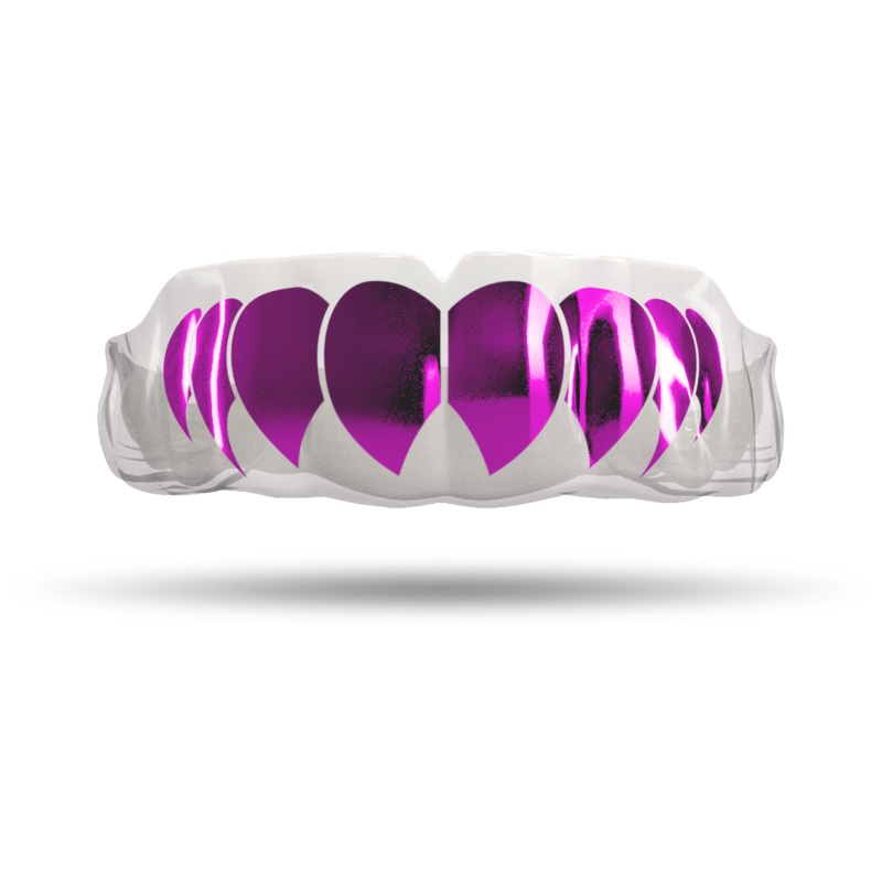 Chrome Fuchsia Fangs (Clear)