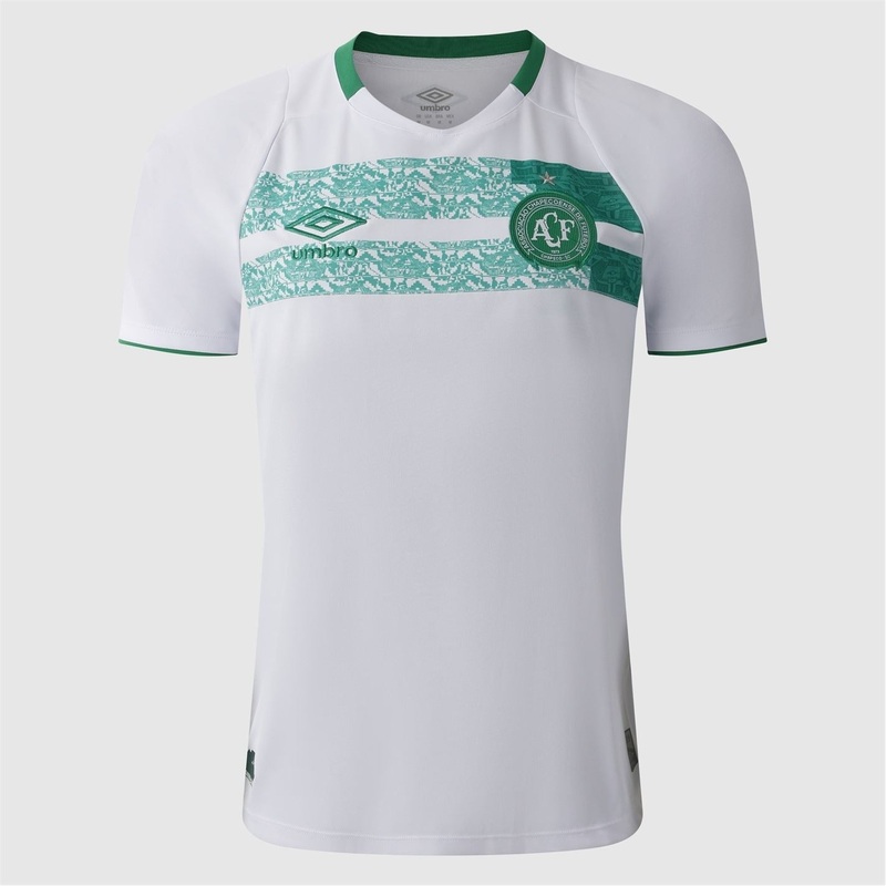 Umbro Chapecoense Away Shirt 2024 2025 Adults Medium White