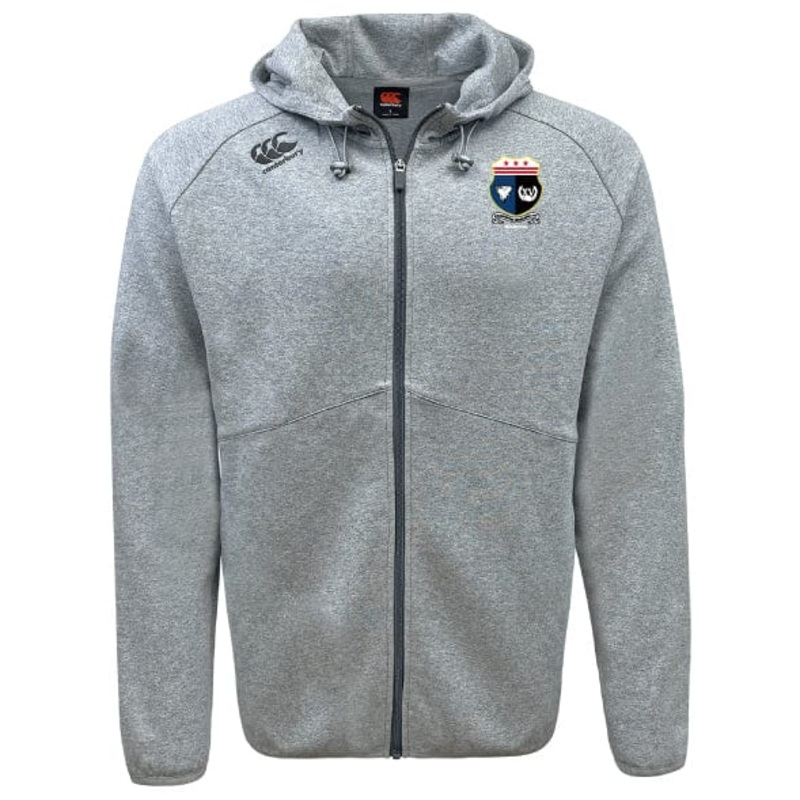Washington Renegades Tempo Vapodri Full-Zip Hoodie by Canterbury XS Grey