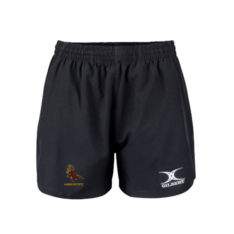 Andover RFC Women’s Black Photon Shorts – Not for Playing/Training W 6