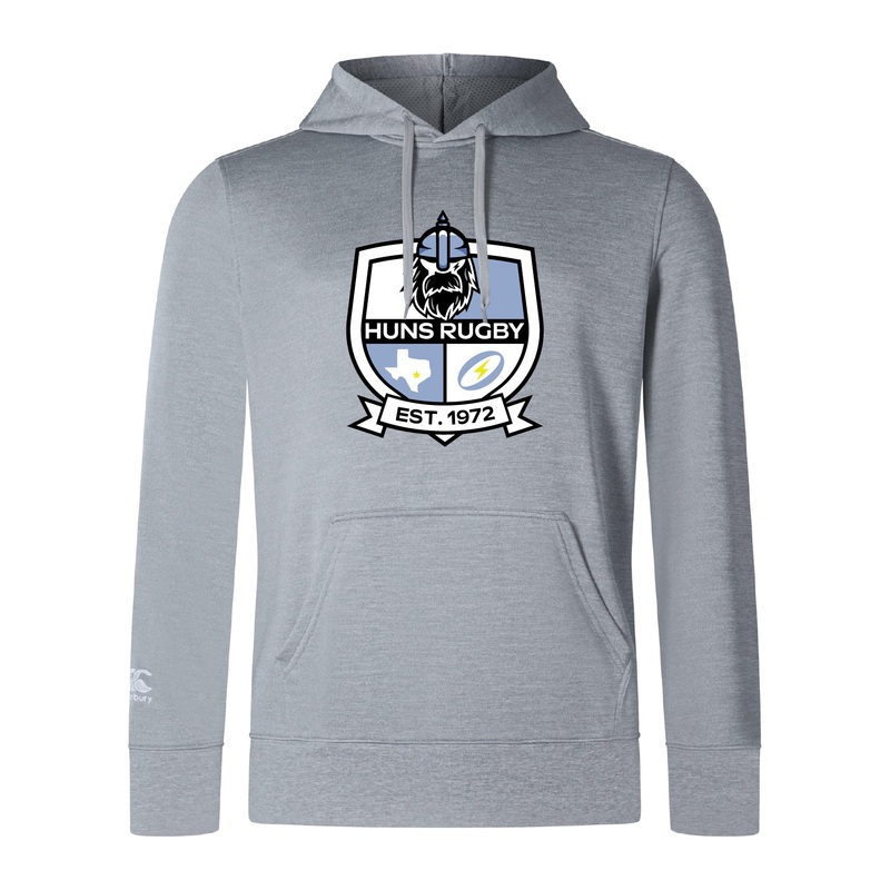 Austin Huns Rugby Club Lightweight Hoodie by Canterbury Y4 Black