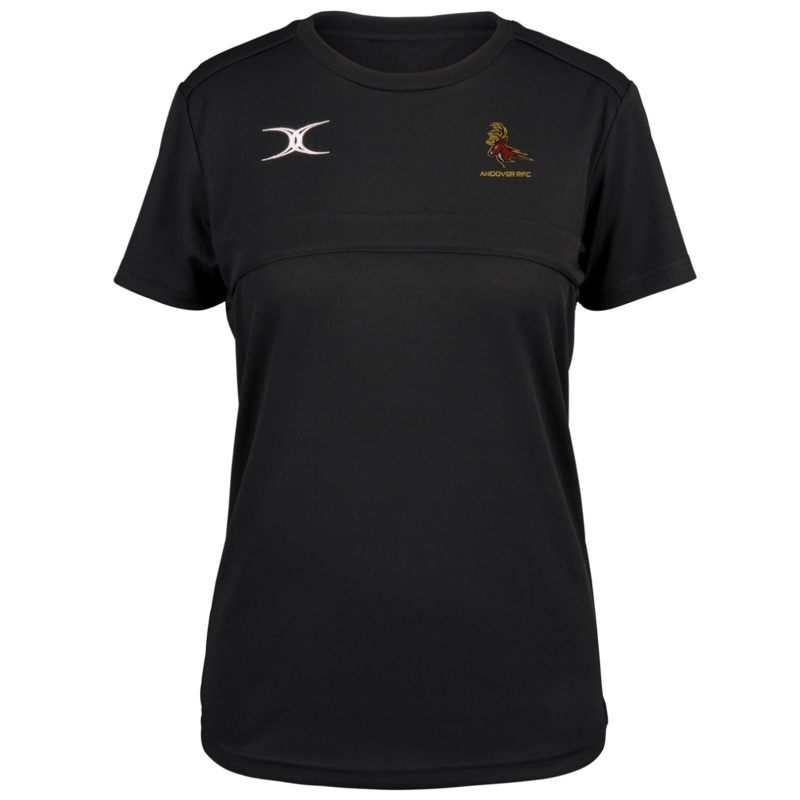 Andover RFC Women’s Black Photon II Short Sleeve T-Shirt W 8