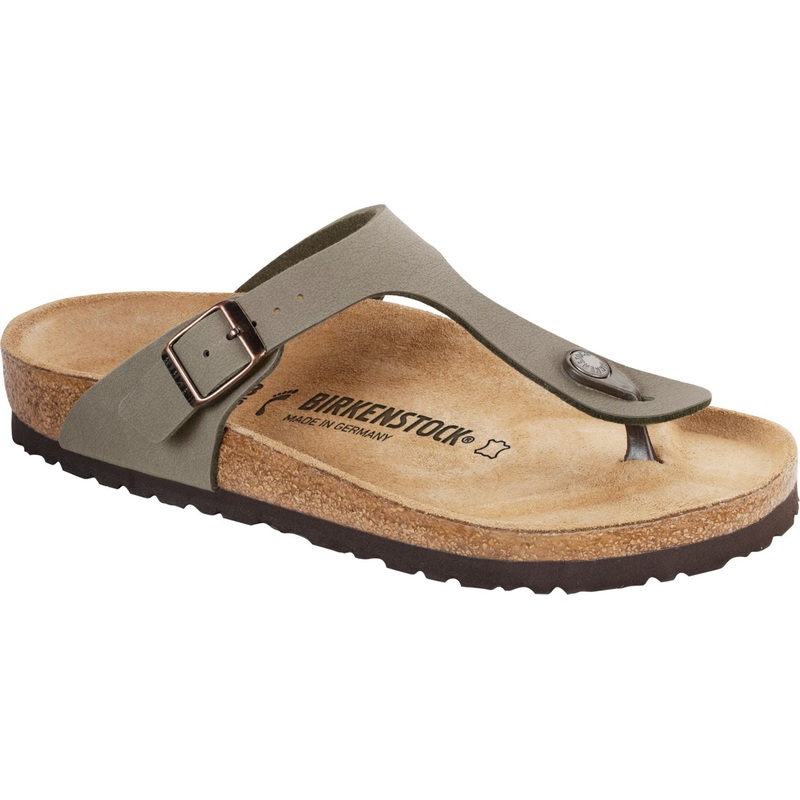 Birkenstock Gizeh Birkibuc – Stone US 36 Regular