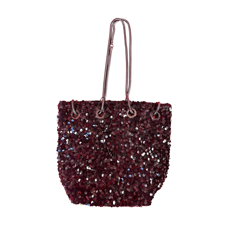 Black Sequin Purse