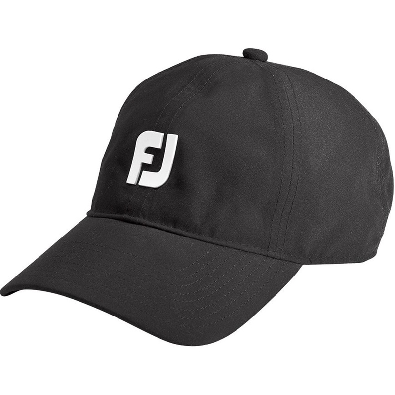 FootJoy Dryjoys Pre Curved Brim Dad Cap One Size Black/White
