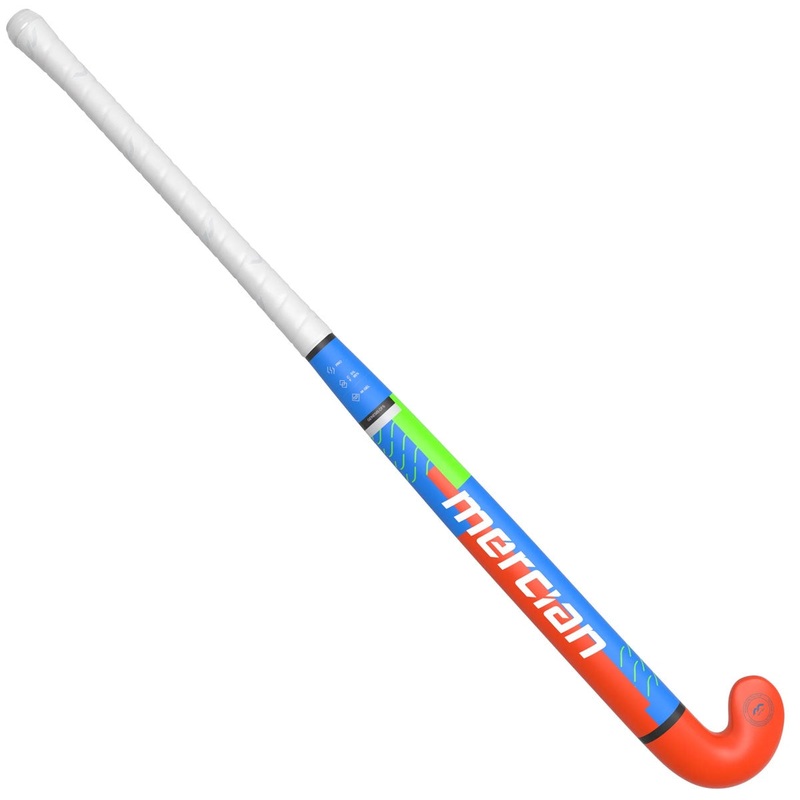 Mercian Genesis CF5 Hockey Stick – Royal/Orange 36.5”