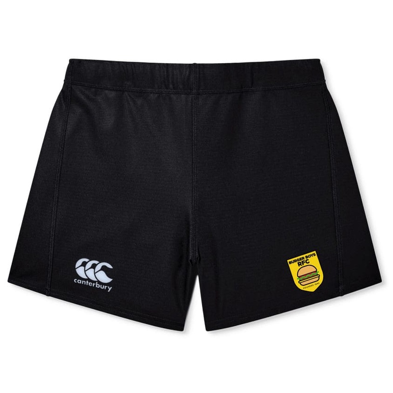 Burger Boys RFC Women’s Yokohama Short by Canterbury 6 Black