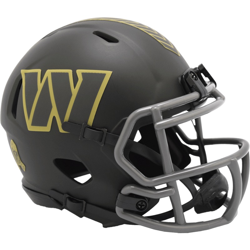 Washington Team Mini Speed Helmet – Salute To Service 2025