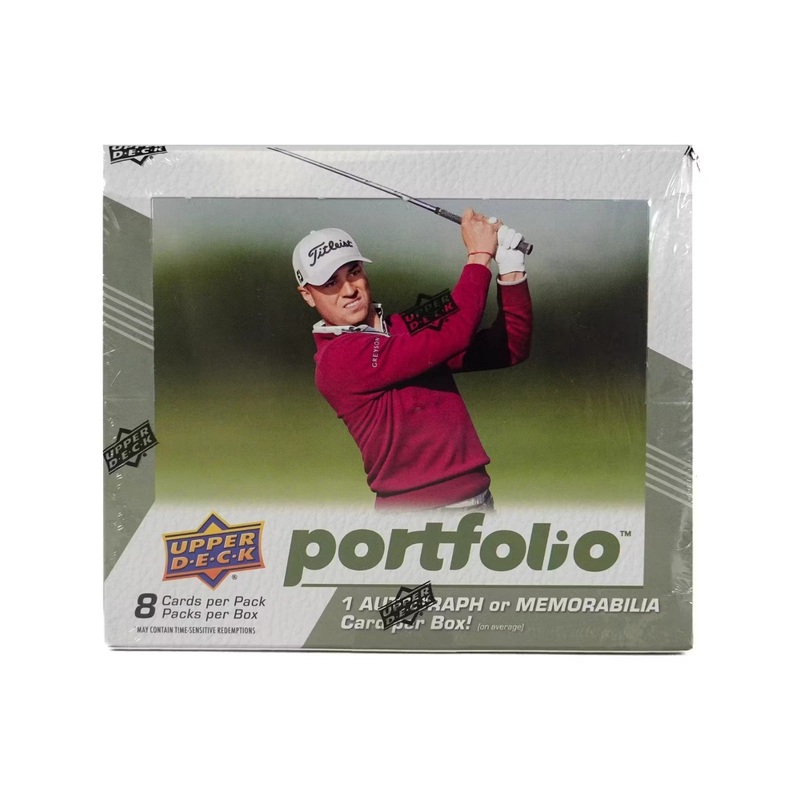 2024 Upper Deck Portfolio Golf Hobby Box