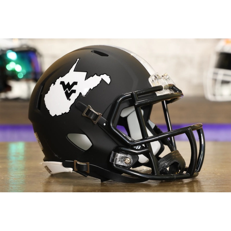 West Virginia Mountaineers Riddell Speed Mini Helmet – Coal Rush
