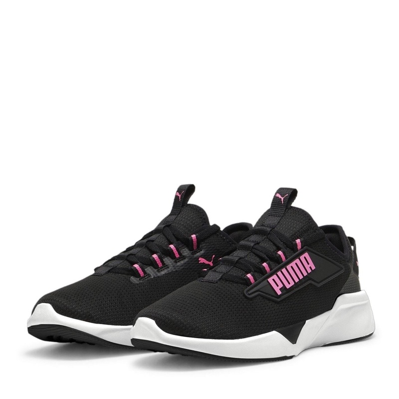 Puma Womens Retaliate 2 Running Trainers 6.5 (40) Black/Pink