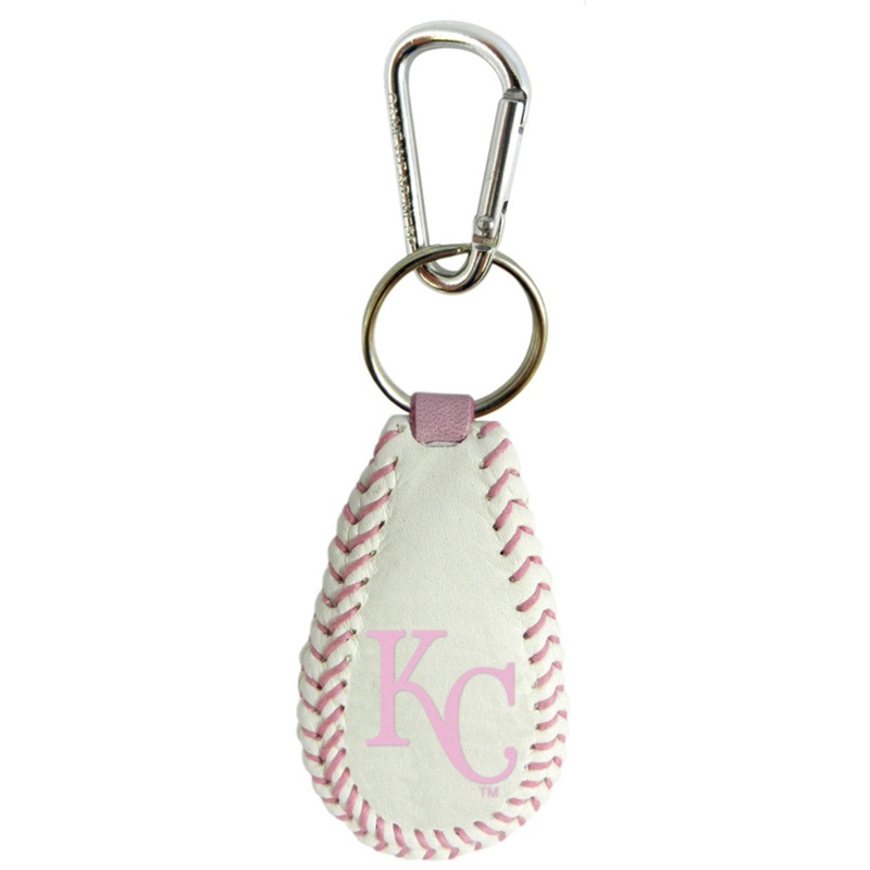 Gamewear Kansas City Royals Pink Baseball Keychain