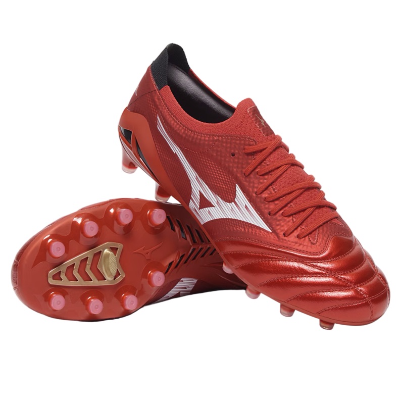Mizuno Morelia Neo IV Beta Elite FG – Morelia 40th Anniversary Red/White/Black 9 Red