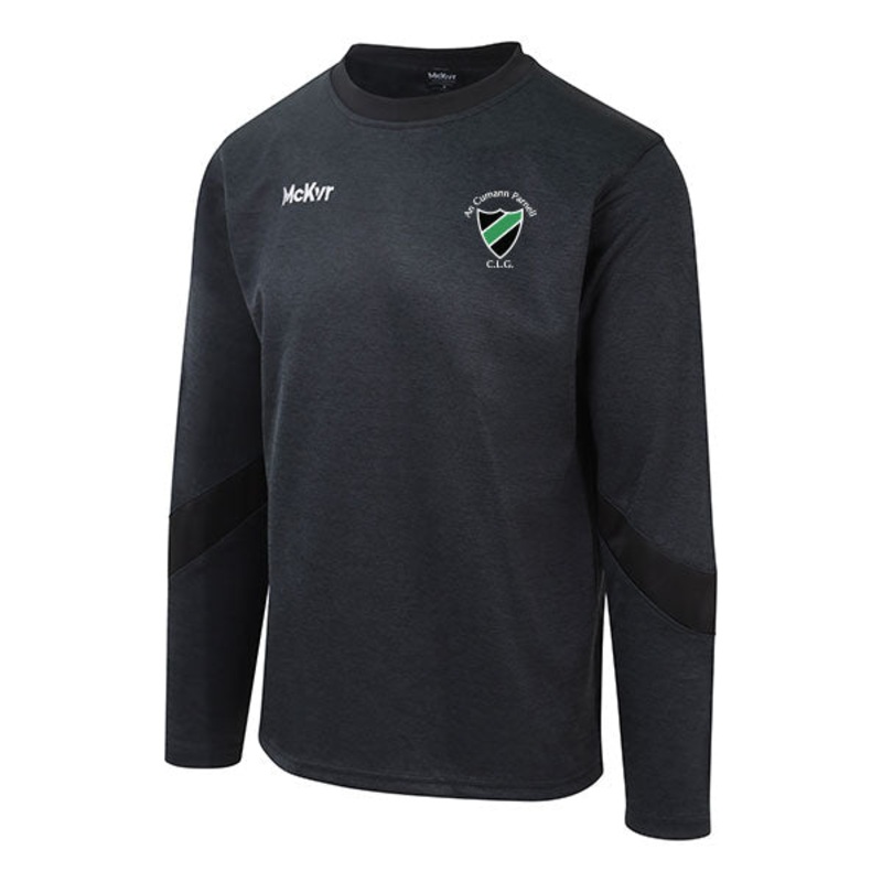 McKvr Parnells GAA Core 22 Sweat Top – Youth – Black Age 5-6