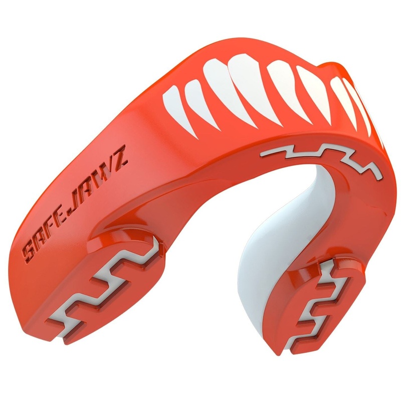 Safejawz Extro Series Viper Sports Mouthguard Junior Red/White