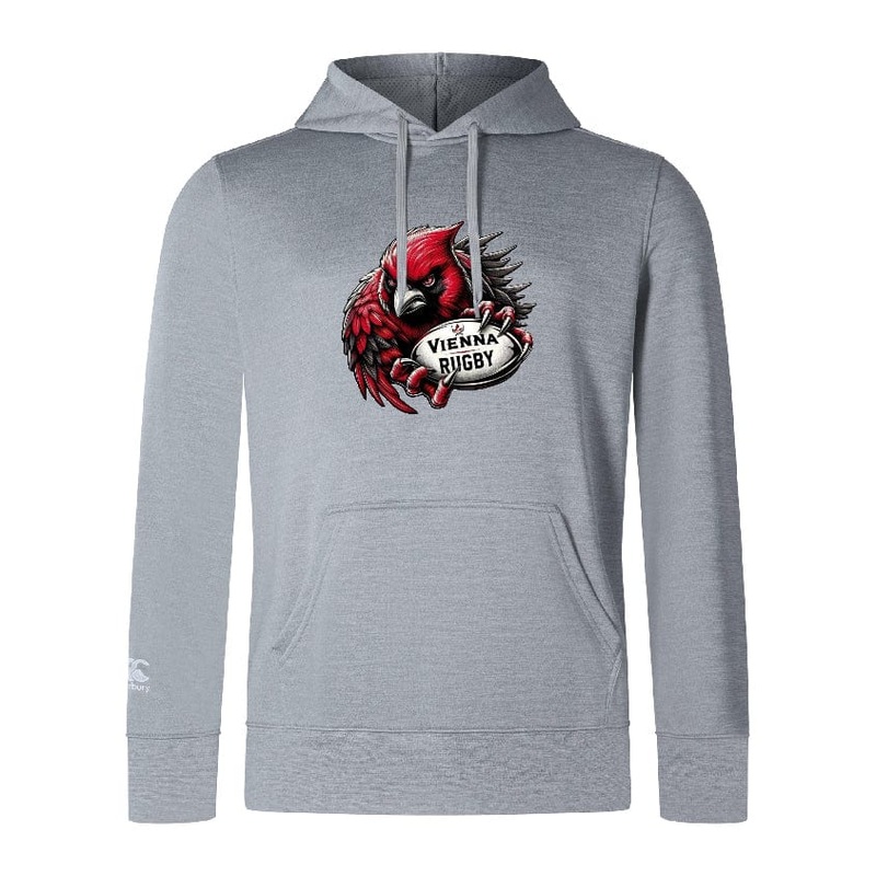 Vienna Rugby Club Lightweight Hoodie by Canterbury Y4 Black
