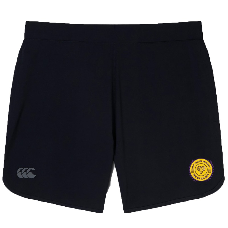 West Chester University Elite Woven Short by Canterbury XS Black