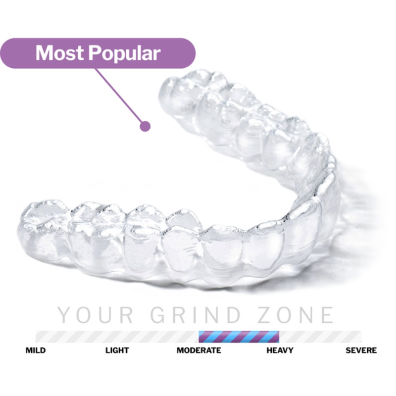 $99 Hybrid Night Guard Upper Teeth Clear No – This is not a reorder.
