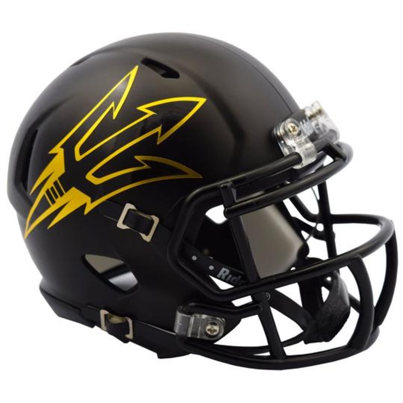 Arizona State Sun Devils Mini Speed Helmet – Satin Black