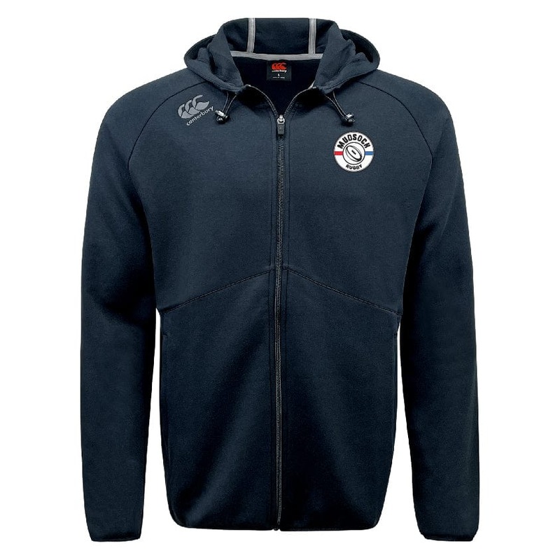 Mudsock Rugby Tempo Vapodri Full-Zip Hoodie by Canterbury XS Black