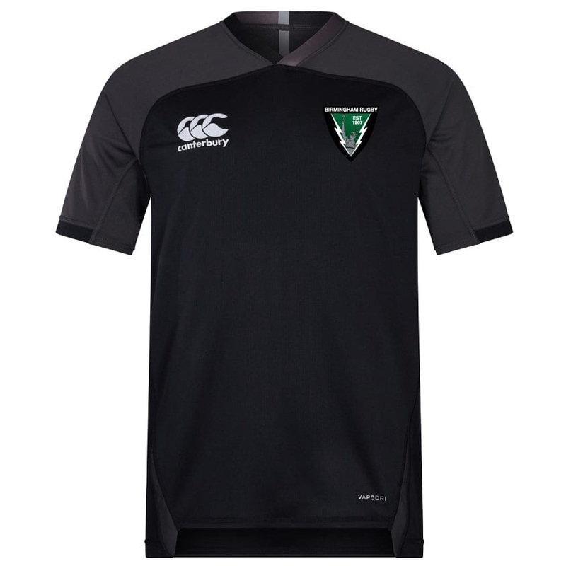 Birmingham Rugby Vapodri Evader Jersey by Canterbury XS Black