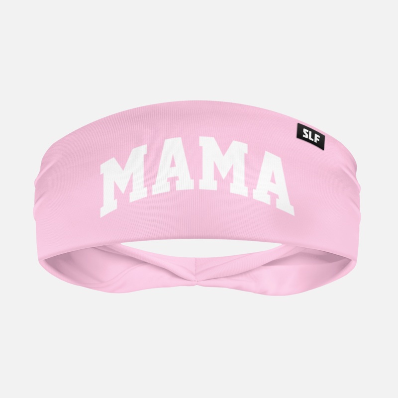 Mama Soft Pink Headband ONE SIZE Pink