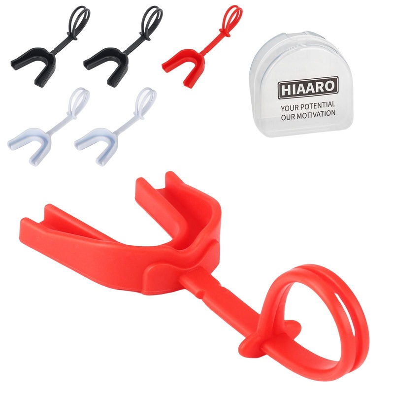 6-Pack Sports Mouthguard with Straps and Case, Adult & Youth Mouthpiece, for Football, Hockey, Boxing, MMA, Basketball