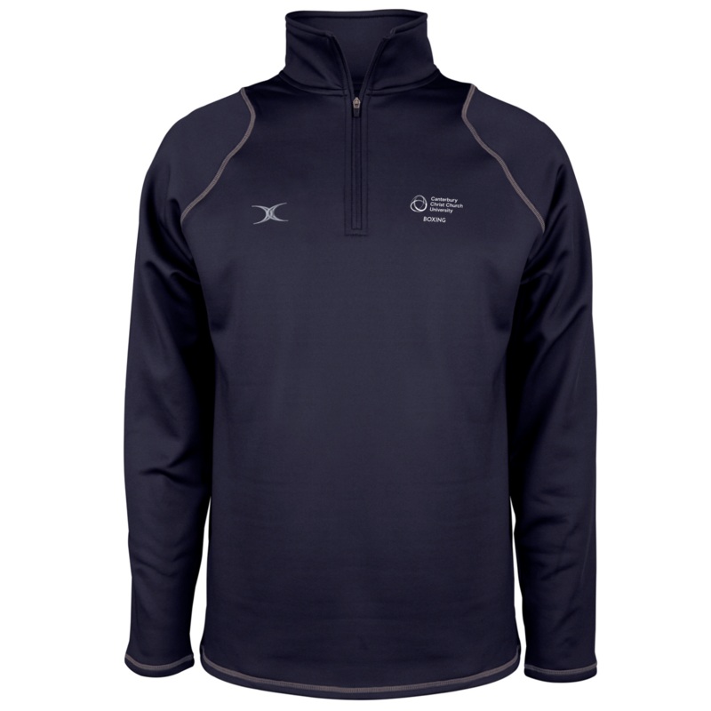 Canterbury Christ Church University Women’s Dark Navy  Quest 2 1/4 Z Fleece W 8