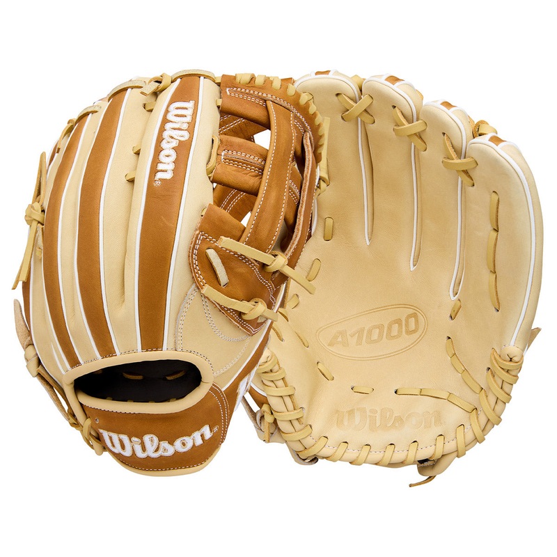 Wilson A1000 1750 Model 12.5″ Baseball Outfield Glove THROWS LEFT