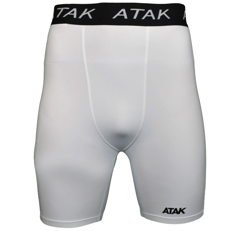 Atak Compression Recovery Shorts – Adult – White Small
